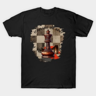 Checkmate Chronicles: Long Live the King! T-Shirt